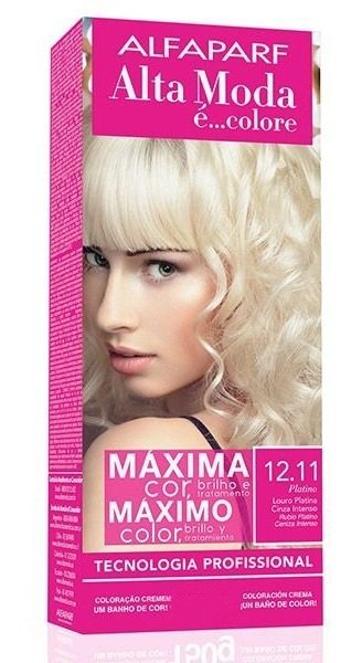 Tintura  Alta Moda 12.11 Rubio Platino Intenso 60ml 12.11 Rubio Platino Intenso
