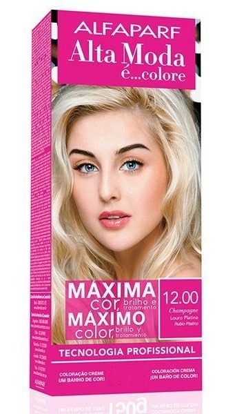 Tintura Alta Moda 12.00 Rubio Platino 60ml