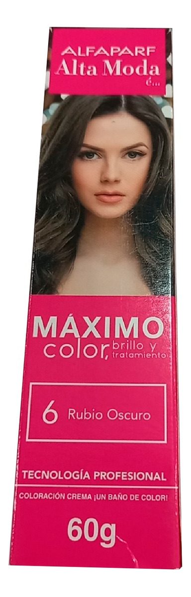 Tintura Alta Moda 6 Rubio Oscuro 60ml Individual