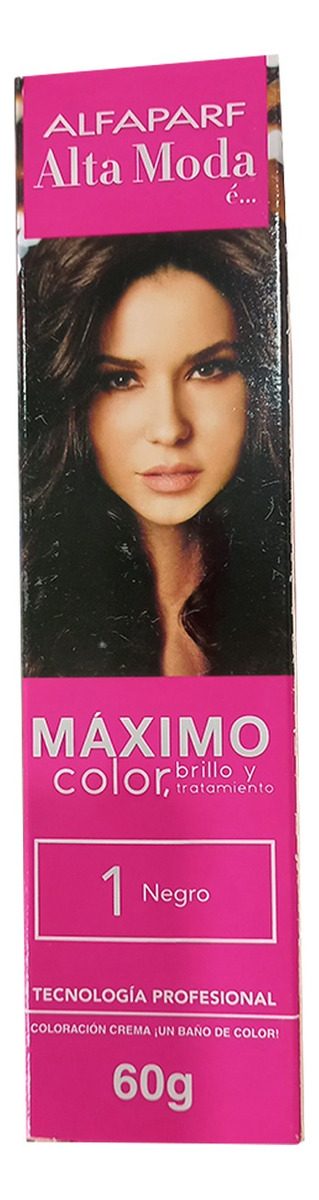 Tintura Alta Moda 1 Negro X 60ml (individual)