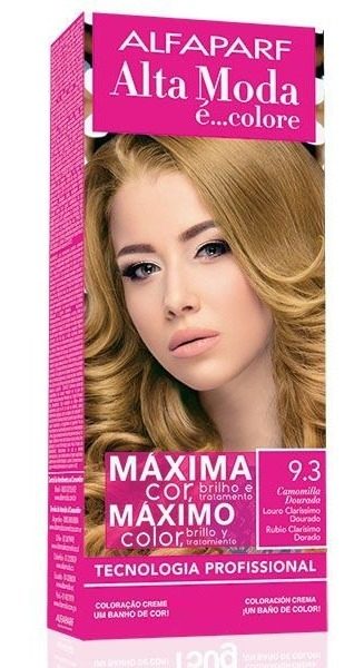 Tintura Alta Moda 9 Rubio Clarisimo Dorado 60ml
