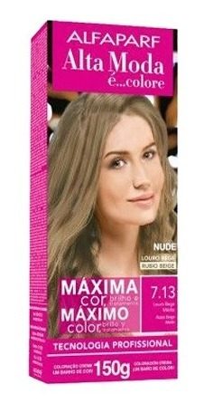 Tintura En Kit Alta Moda 7.13 Beige Rubio Medio X 150 Gr