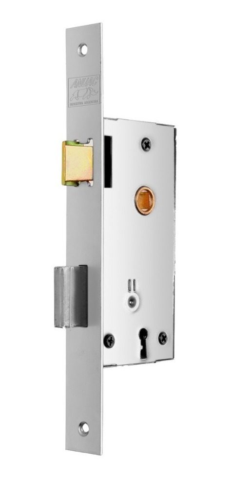 Cerradura Seguridad De Frente Zincada 25x212mm