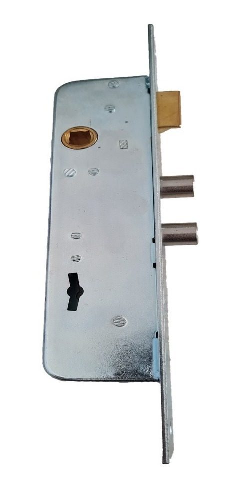 Cerradura Seguridad Zincado Ideal Portones/rejas Art710 - 1