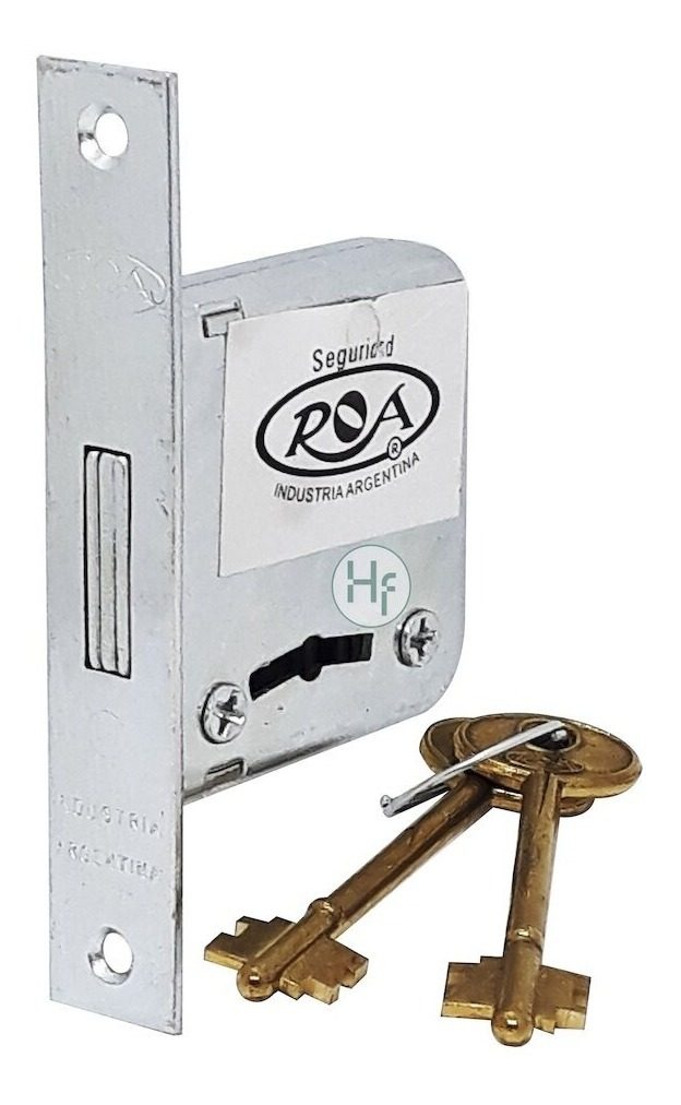 Cerrojo Para Mueble/placard Sistema Doble Paleta Roa105h