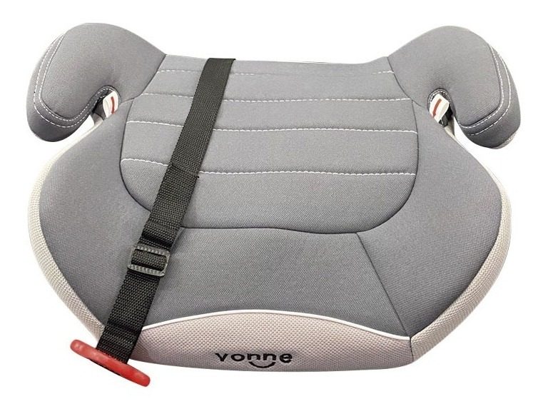 Butaca Booster Infantil Seguridad Auto 44×35x16cm 36kg Max Booster Infantil Gris