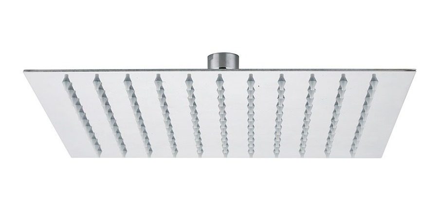 Cabezal De Ducha Cuadrado Acero Inoxidable 30×30×0,15cm Gris