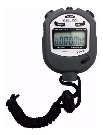 Cronómetro Digital Profesional Galileo Cr002 Doble Timmer