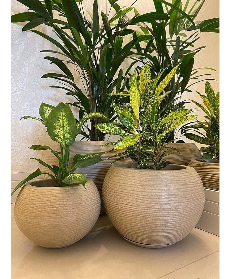Maceta Floridis Florencia 17×19cm Beige - 2