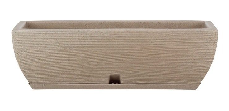 Maceta Jardinera Floridis Amsterdam 48×16cm Beige Beige - 1