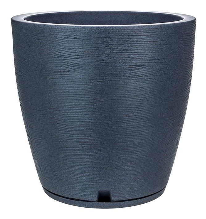 Maceta Floridis Amsterdam 40×45cm Gris Grafito