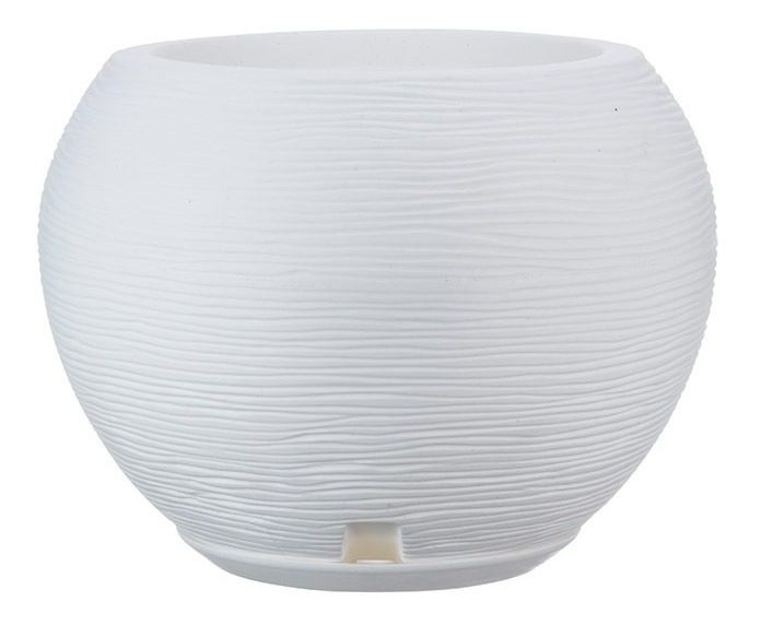 Maceta Floridis Florencia 32×32cm Blanco