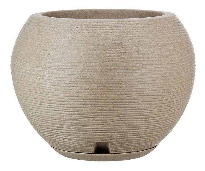 Maceta Floridis Florencia 32×32cm Beige