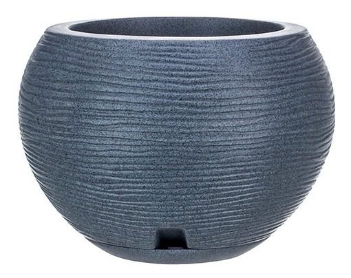 Maceta Floridis Florencia 17×19cm Gris Grafito Gris Grafito
