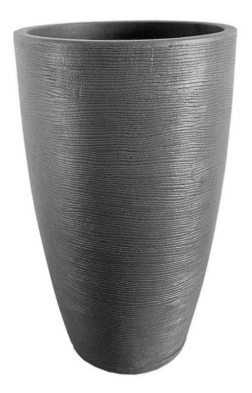 Maceta Floridis Amsterdam 35×65cm Gris Grafito Gris Grafito