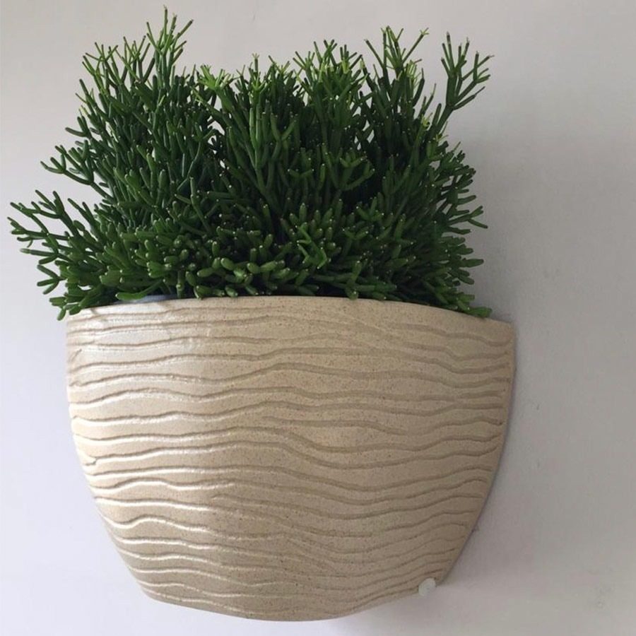 Maceta De Pared Floridis Florencia 21×17cm Beige - 2