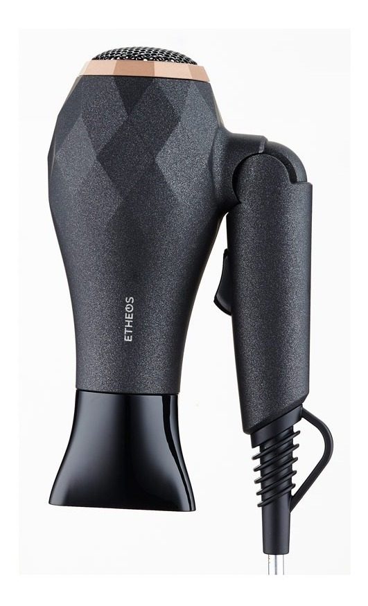 Secador De Cabello Plegable 1000w 2 Velocidades 1.8mts Cable Negro - 1