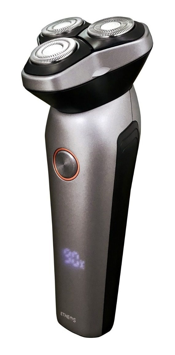 Afeitadora Rotativa 3 Cuchillas Acero Uso Seco/humedo 800mah Gris - 1