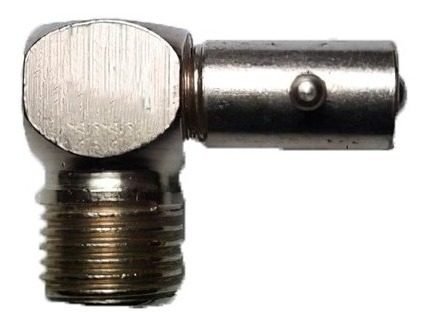 Niple Bayoneta 1/4 Gas Recto