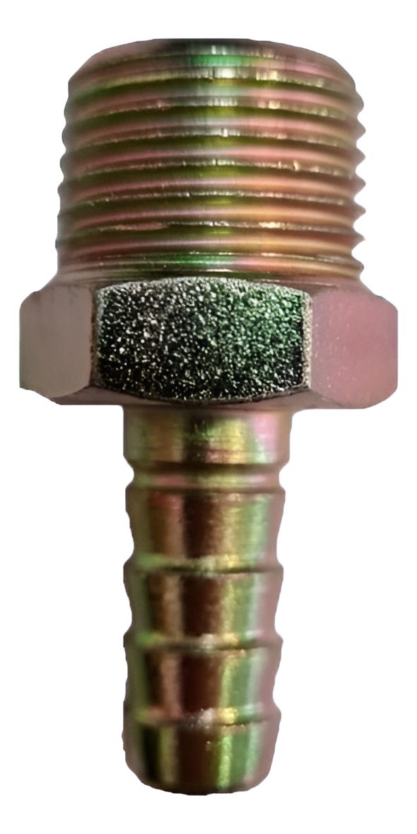 RACORD  1/4 X 1/4 GAS MACHO