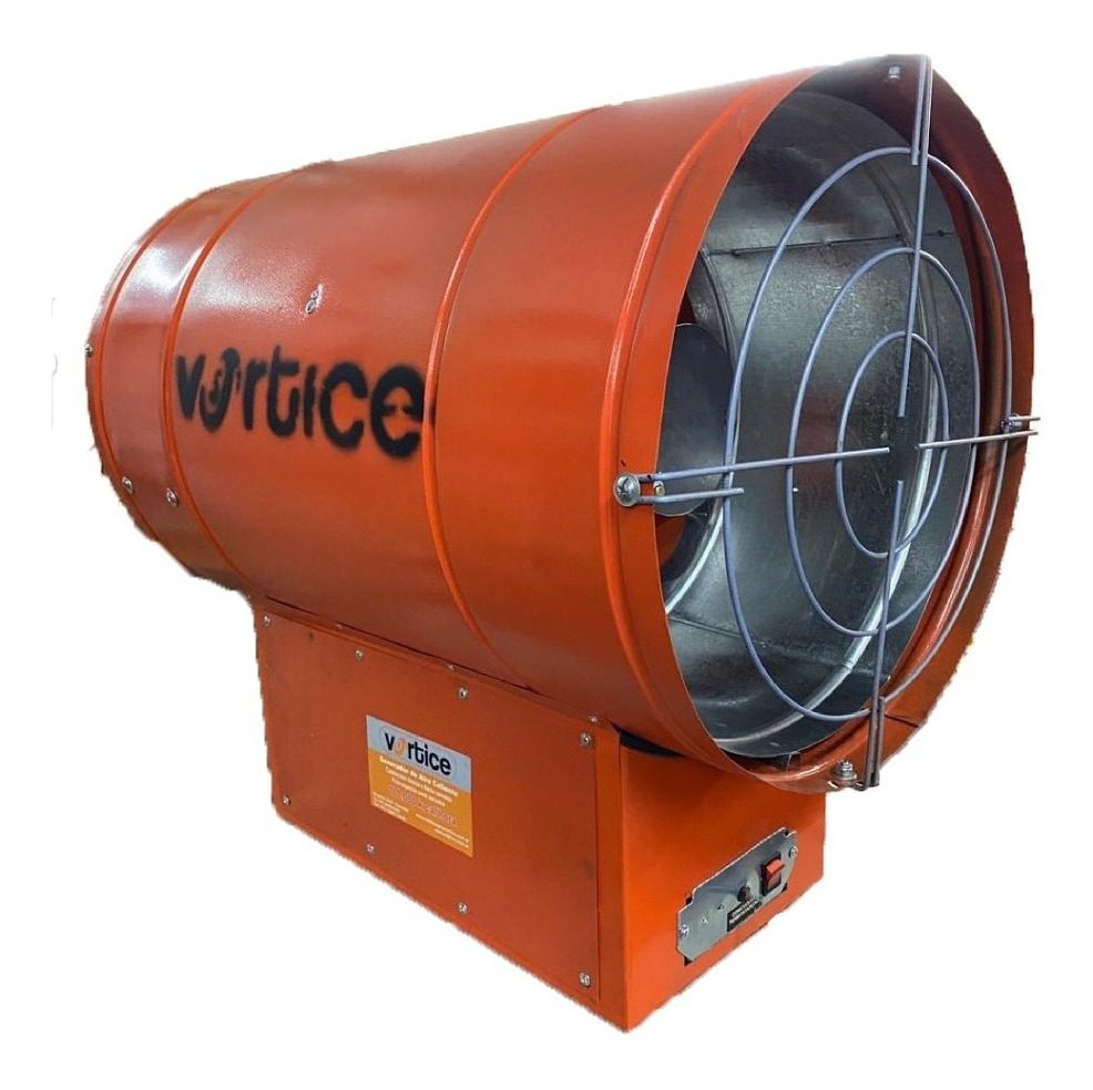 Calefactor Turbo Gas Vortice 100.000kcal/hr 220v 18kg Naranja