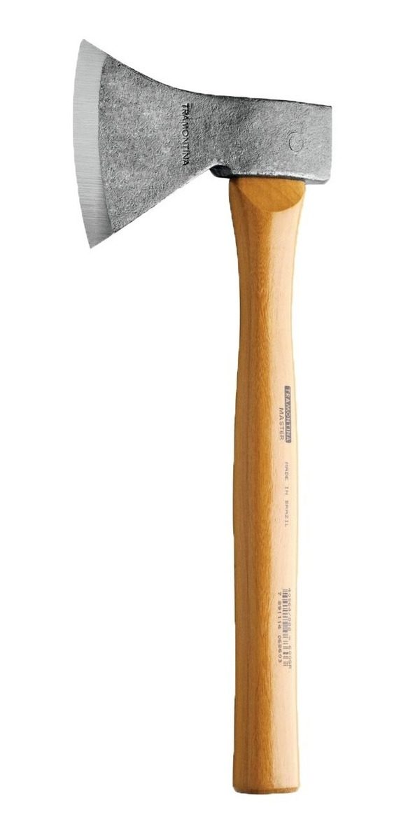 Hacha Con Mango De Madera 600grs Jateada Tramontina