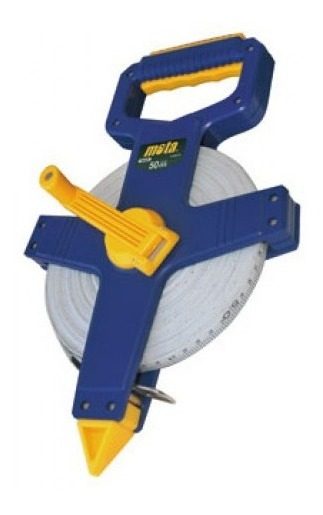 Cinta Fleje Agrimensor Fibra De Vidrio 100m 13mm Mota