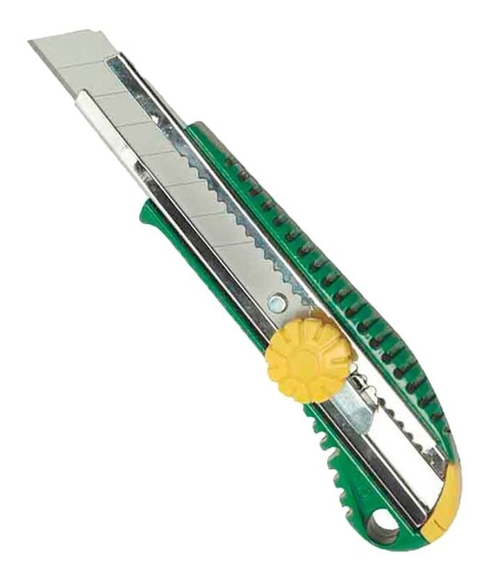 Cutter 18mm Mota Metalico Trincheta Navaja