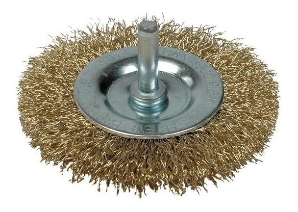 Cepillo Mota Circular Hobby Copa Con Espiga 100mm Mota