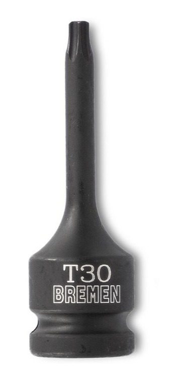 Bocallave Alto Impacto Con Punta Torx T30 Encastre 1/2