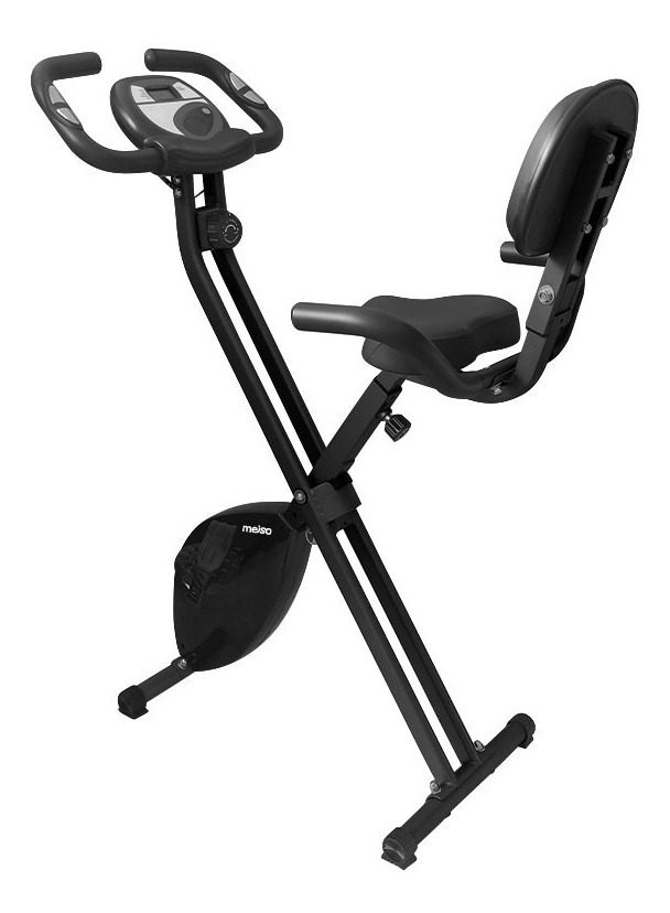 Bicicleta Fija Plegable 516k 66,5×40,5x114cm Peso Max 100kg Negro